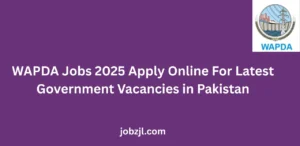 WAPDA Jobs 2025 Apply Online For Latest Government Vacancies in Pakistan